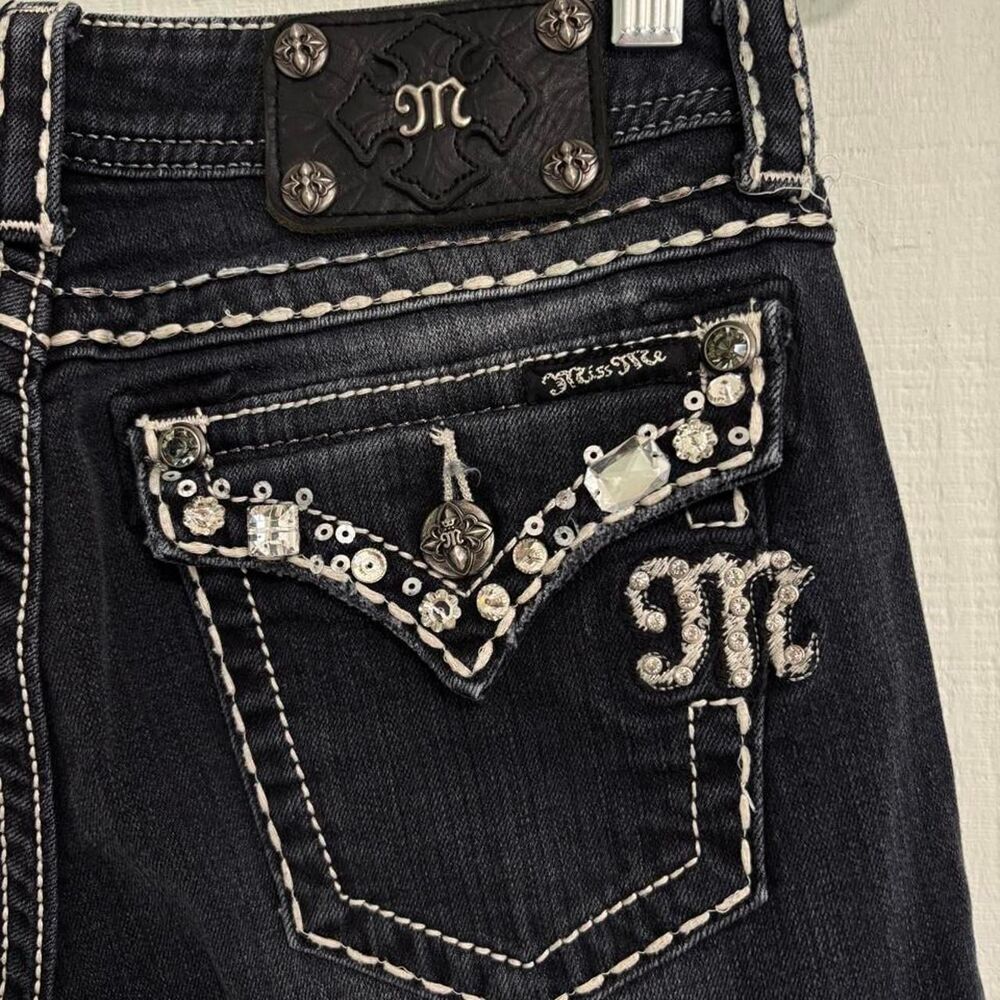 Miss-me Women's Navy and Blue Jeans